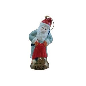 Santa Claus Christmas Holiday Figurine 1902 Vintage Holiday Decoration
